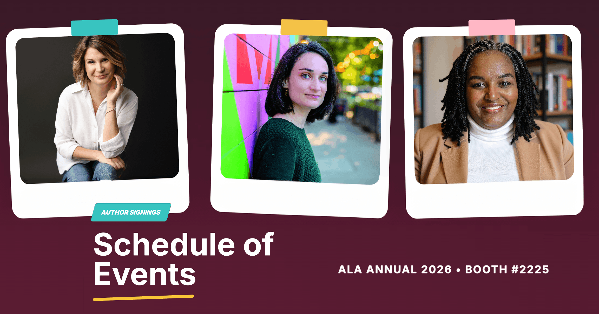 ALA 2026: Libby Schedule of Events